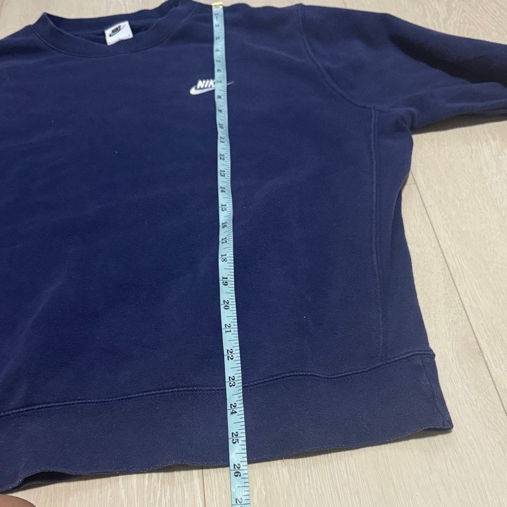 7. Nike Women's Navy Blue Crewneck Sweatshirt - Picture 7 of 9